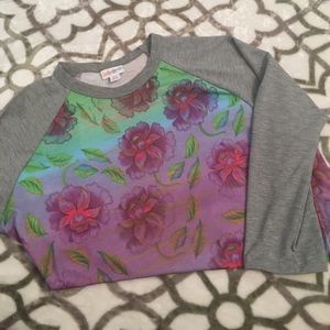 Girls floral shirt
